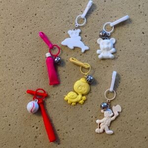 1980's vintage bell charms